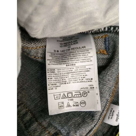 GAP Kids Straight Leg Jeans  Boys Size 10 reg  Dark Rinse  BTS School Jeans - Picture 9 of 10